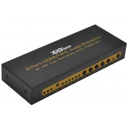 XOLORSpace HDMI Switch 3x1 z Audio Extractor ARC Kontrola EDID